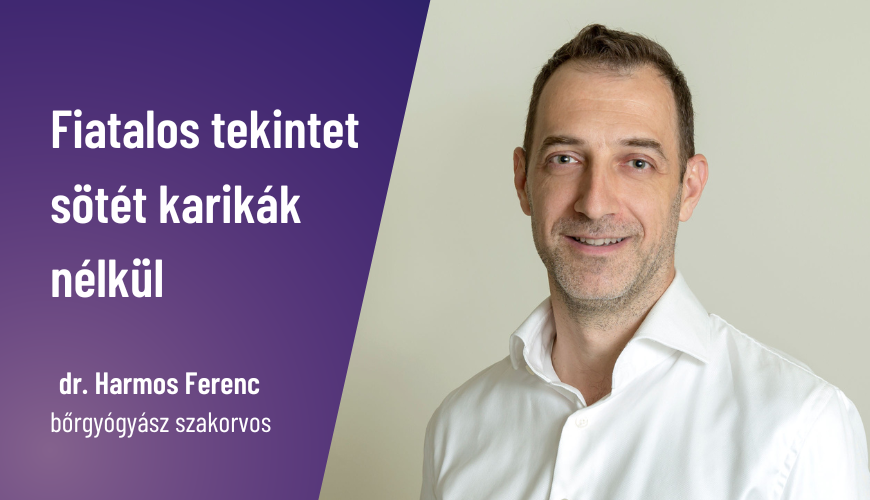 Fiatalos tekintet sötét karikák nélkül